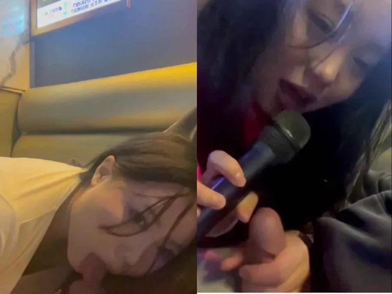 Hát karaoke em cầm nhầm mic thành chuối anh rồi mút luôn